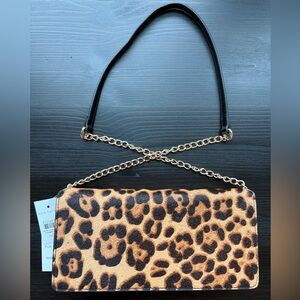 Haircalf Mini Crossbody Bag with Chain Strap